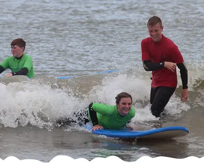 surf lessons