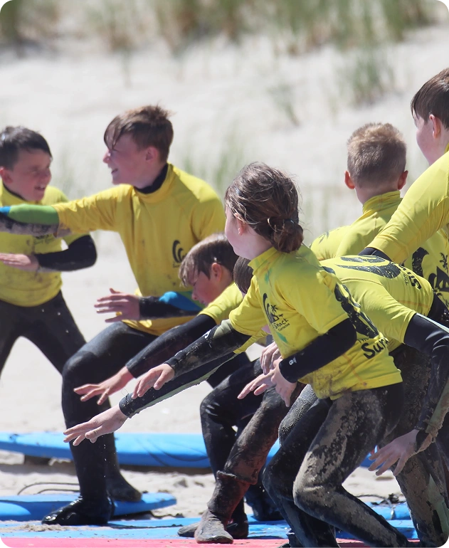 We supply all the gear you need for every activity so you just need togs and a towel